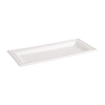 Fiesta Compostable composteerbare bagasse borden rechthoekig 258mm (50 stuks)