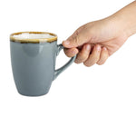 Olympia Kiln mokken blauw 340ml (6 stuks)