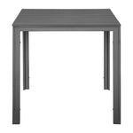 Bolero Valletta Grijs Latten Tuin Tafel 780mm