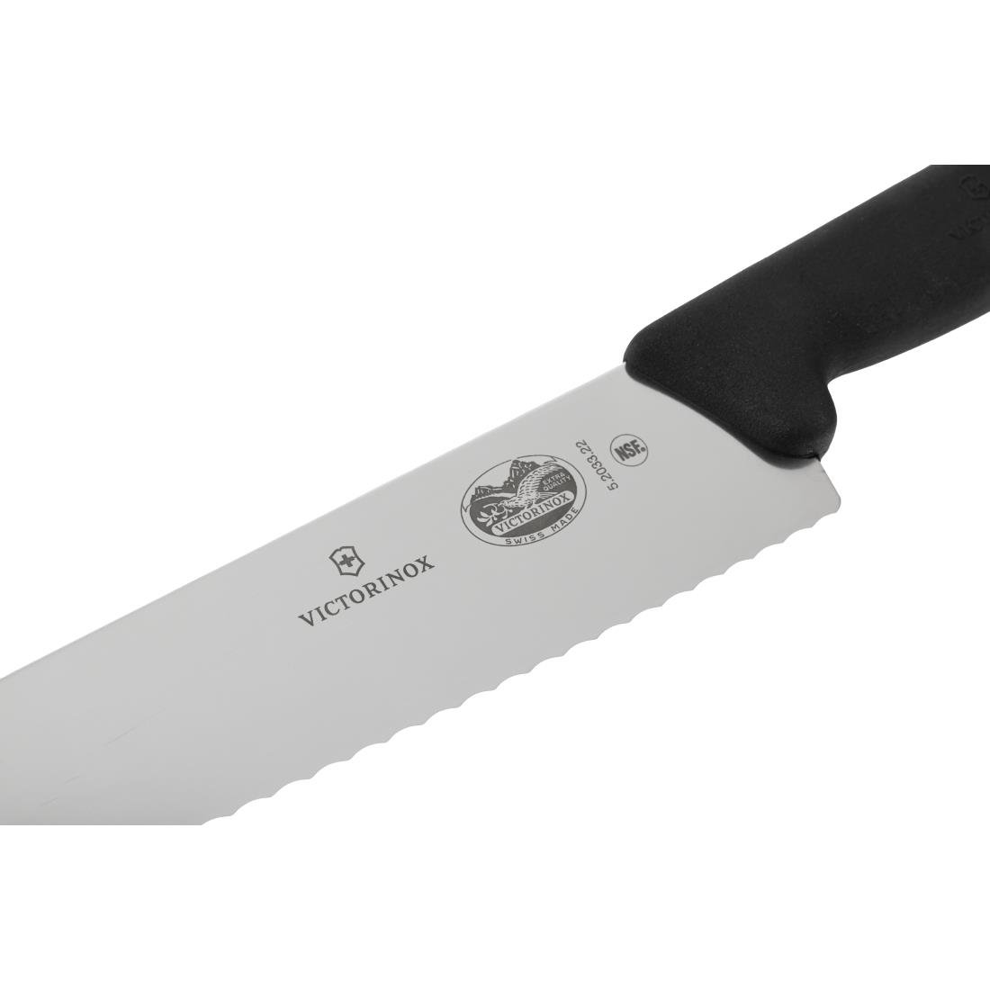 Victorinox Fibrox gekarteld vleesmes 22cm