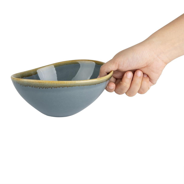 Olympia Kiln schalen blauw 16,5cm (6 stuks)