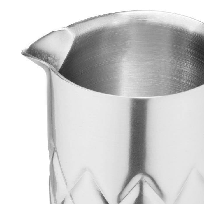 Olympia Dubbelwandig Mixglas Roestvrij Staal 139x87mm