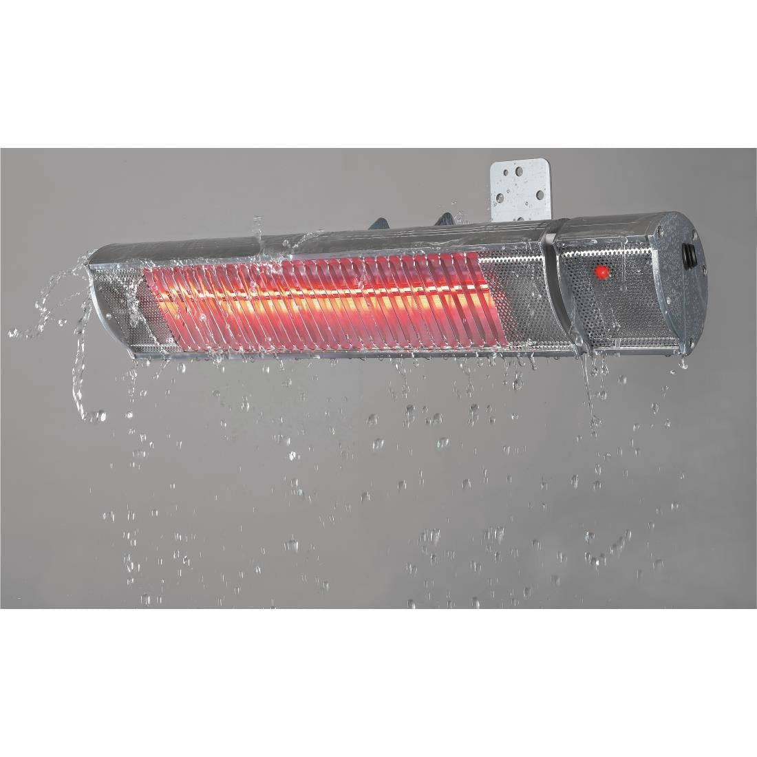 Eurom Golden elektrische terrasverwarmer met afstandsbediening 1800W comfort