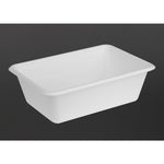 Fiesta Composteerbare Bagasse Voedselcontainer Bases 800ml (Pakket Van 100)