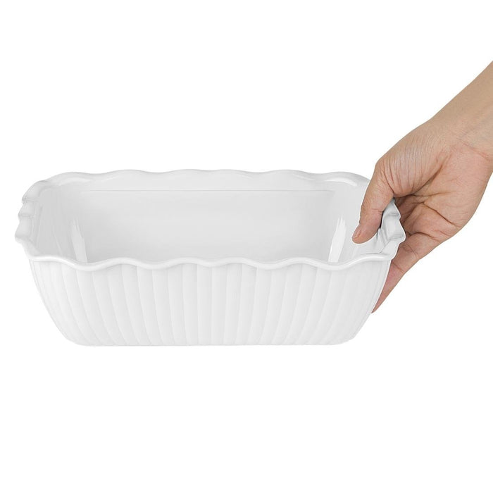 Olympia Kristallon Middelgrote Saladebak - Wit