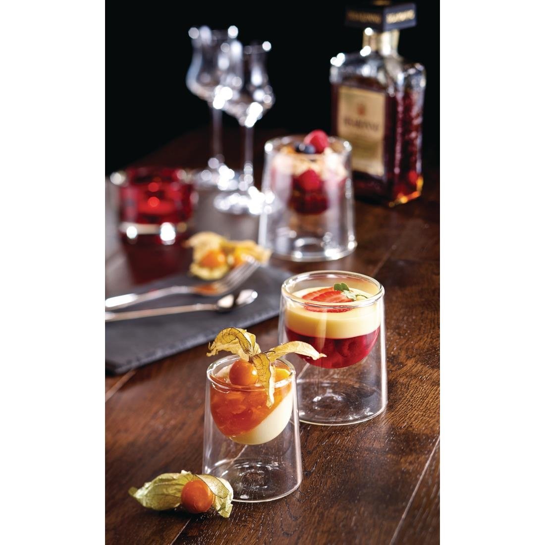 Utopia Dubbelwandig Mini Dip Schotel 9Cl (Doos Van 6)