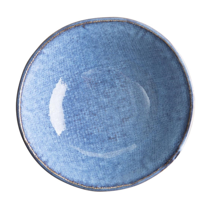 Olympia Denim Blue Coupe Kommen 160 mm (Pak Van 6)