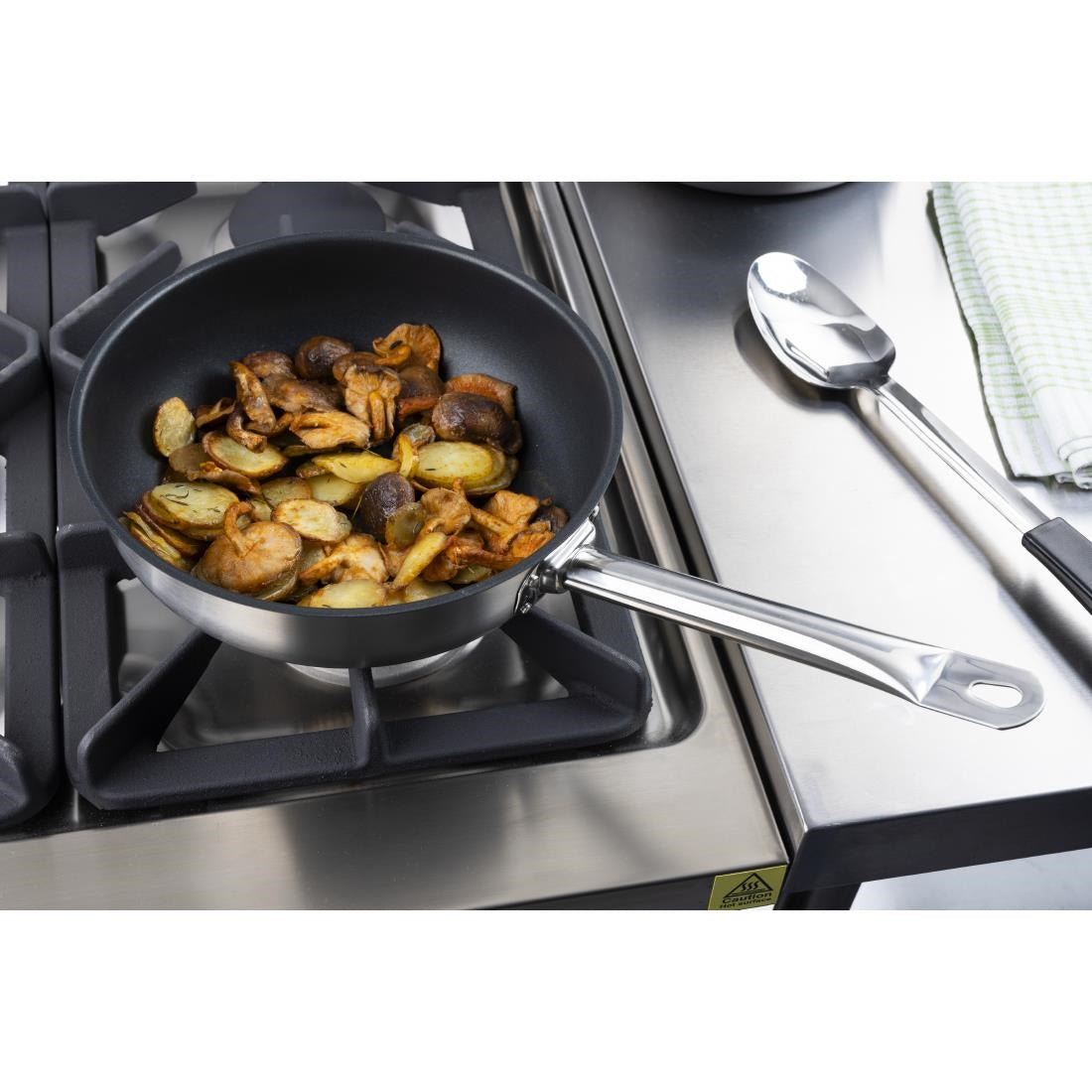 Vogue Platinum Plus RVS anti-aanbak inductie sauteuse 24cm