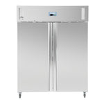 Polar u-serie staande dubbele deur vriezer 1300ltr
