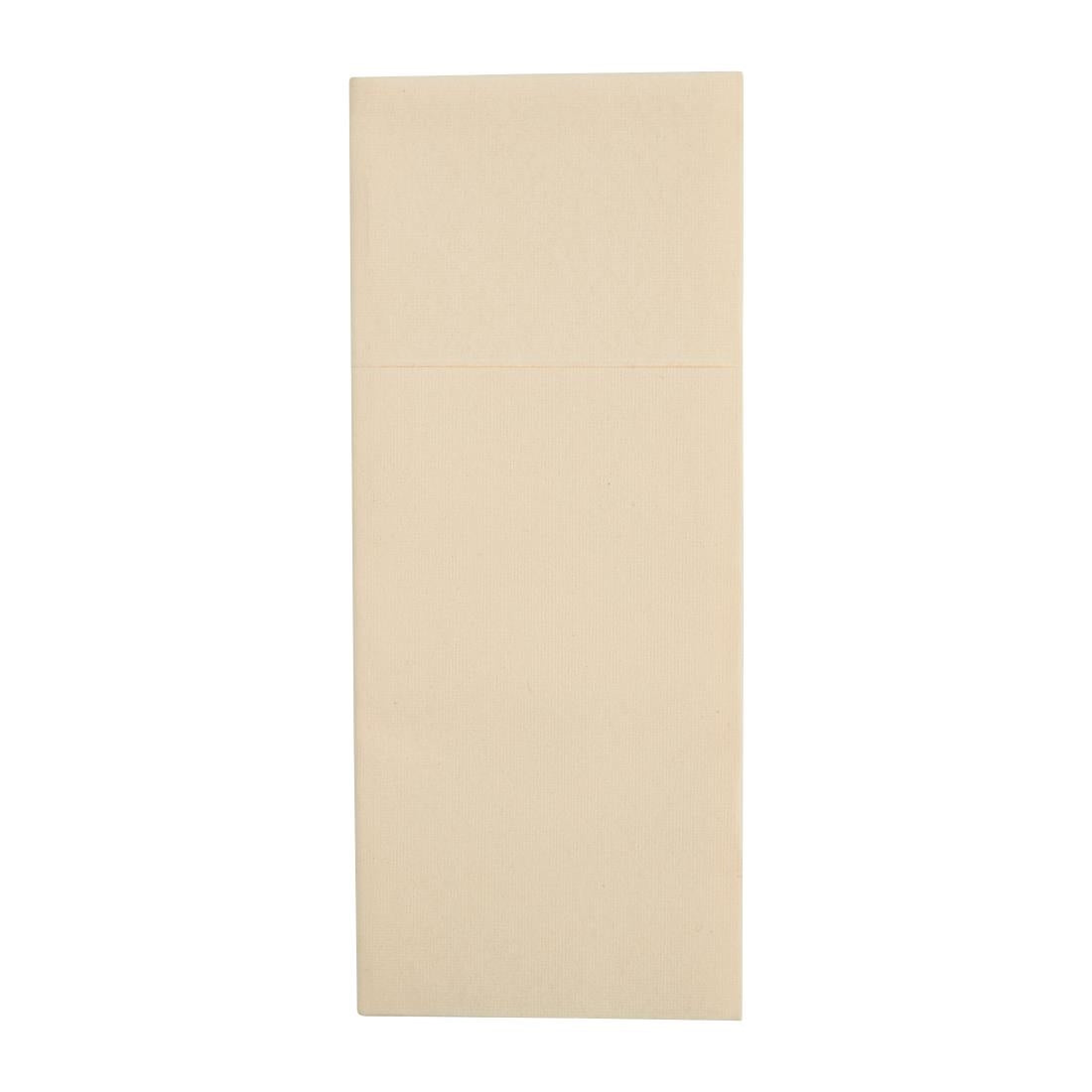 Fiesta Recyclebaar Premium Tablin Dinerservet Crème 48X40cm Airlaid Pocket Fold (Pk 400)