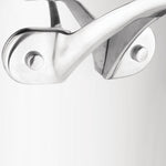 Vogue roestvrij staal & aluminium drielaagse geflarede sauteerpan 20cm