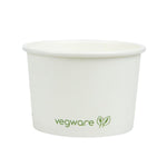 Vegware composteerbare bakjes voor warm voedsel 110ml (1000 stuks)