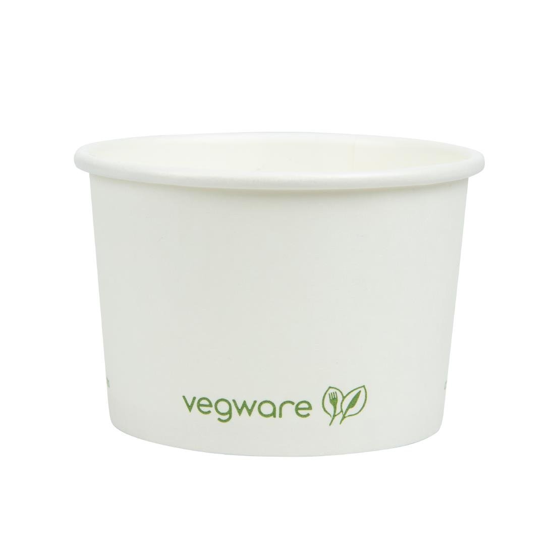 Vegware composteerbare bakjes voor warm voedsel 110ml (1000 stuks)