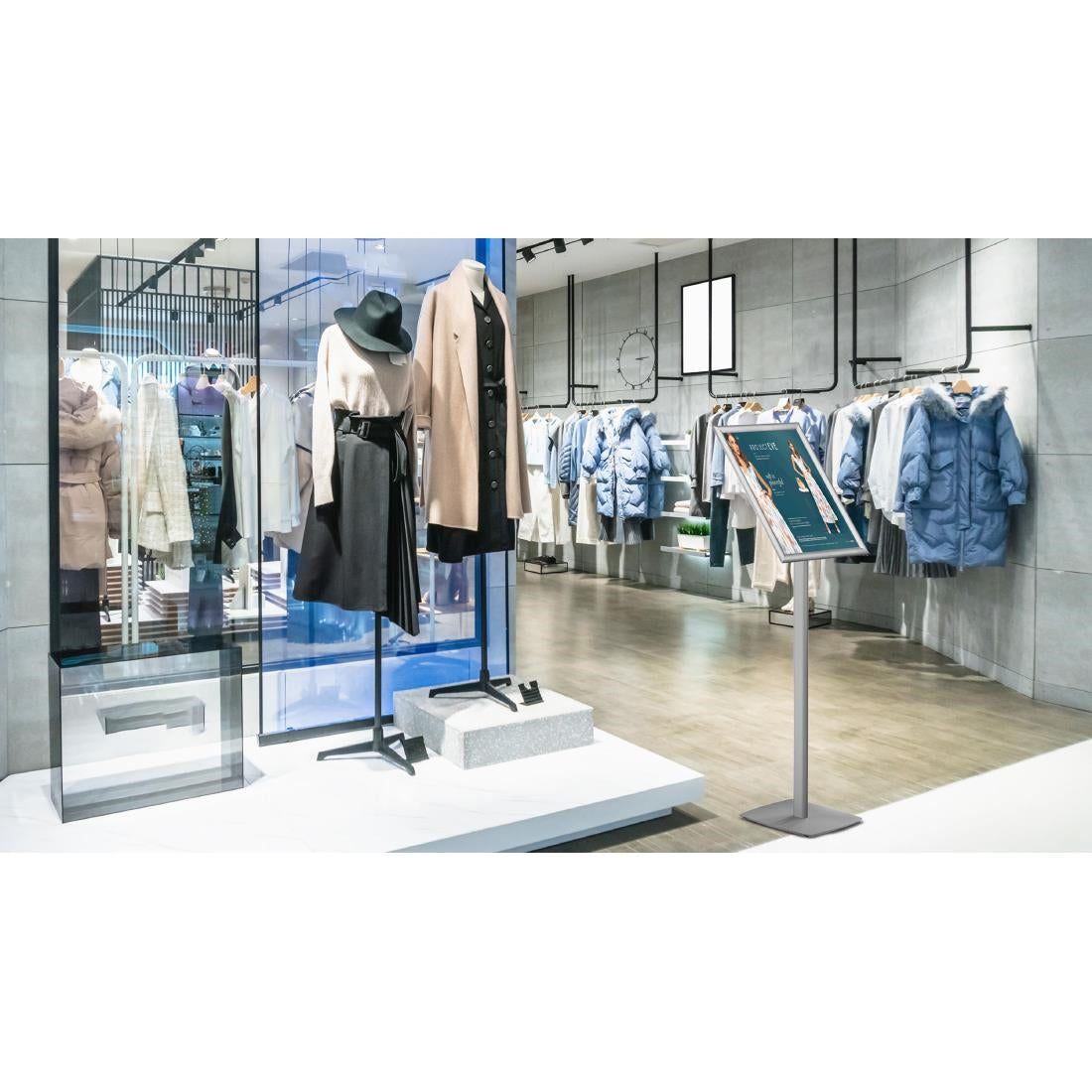 Europel Infostand Met Klaplijst A3 25mm