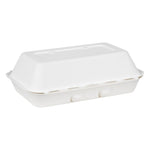 Fiesta Composteerbare Bagasse Voedselcontainers 9X6" (Pak Van 200)