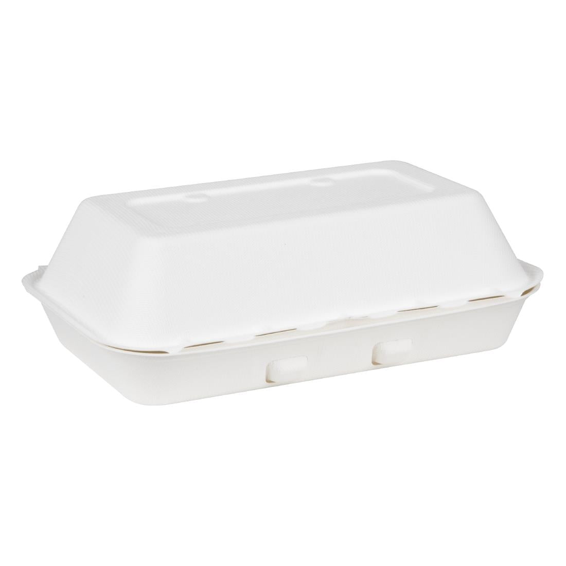 Fiesta Composteerbare Bagasse Voedselcontainers 9X6" (Pak Van 200)