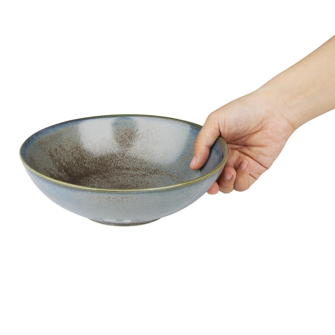 Olympia Ember Blue Coupe Bowls 200 mm (4 Stuks)