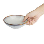 Olympia Drift Grijze Effen Coupeschalen 155 mm (Pak Van 6)