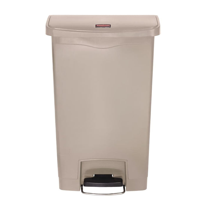 Rubbermaid Slim Jim Front Step pedaalemmer 50L beige