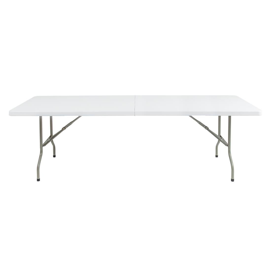 Bolero inklapbare tafel 244cm wit