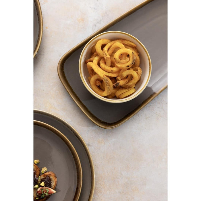 Olympia Kiln schalen grijs 14cm (6 stuks)