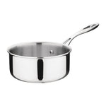 Vogue roestvrij staal & aluminium tri-wall steelpan 16cm
