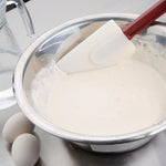 Vogue hittebestendige pannenlikker rood 35,5cm