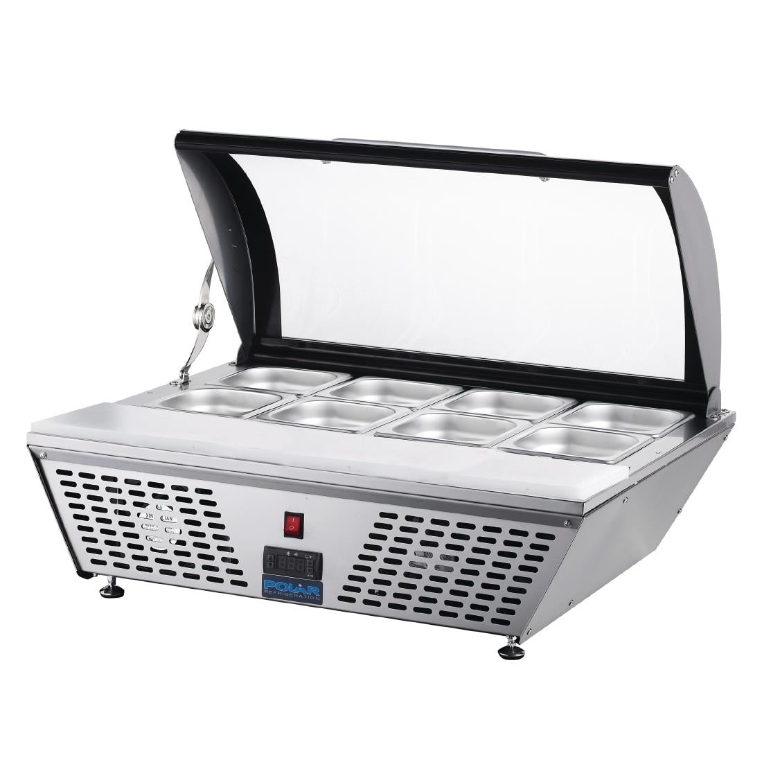 Polar G-Series Energiezuinige Aanrecht Voorbereidingskoelkast 4X GN 1/3