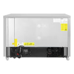 Polar U-serie compacte koel-vrieswerkbank 2 lades 6x GN 1/1