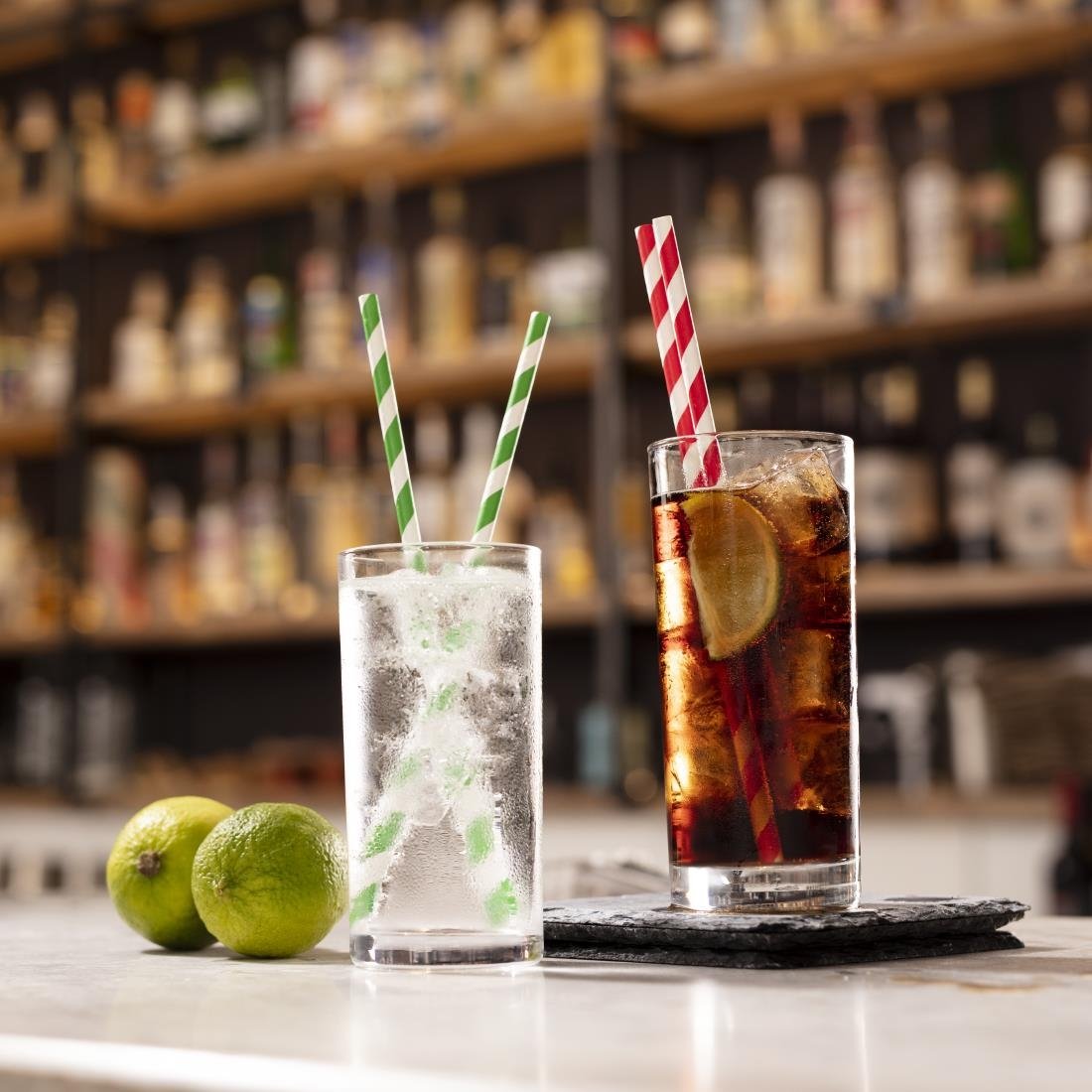 Olympia longdrinkglazen 285ml zonder vulstreep (48 stuks)