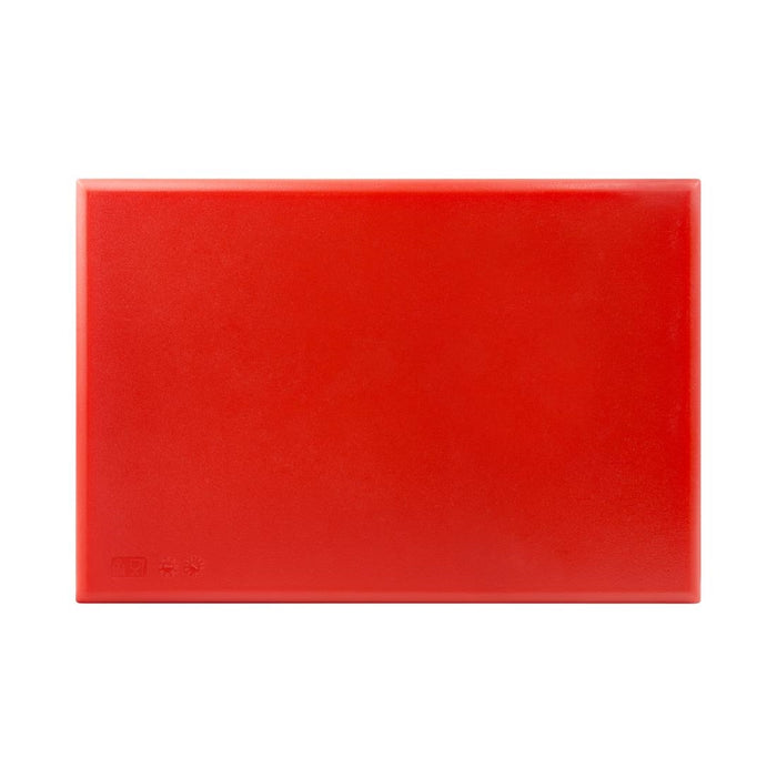 Hygiplas HDPE snijplank rood 450x300x25mm
