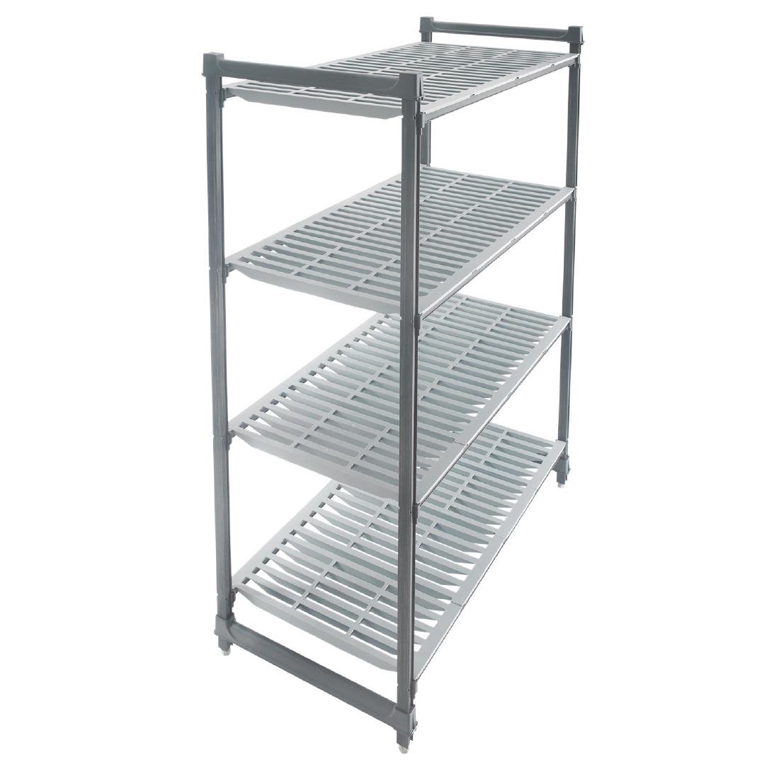 Cambro stelling 183cm hoog 4 schappen - 46cm diep - 91cm breed