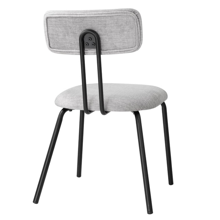 Bolero Fairfield Stoelen - Zwart/Grijs Mix (Set 2)