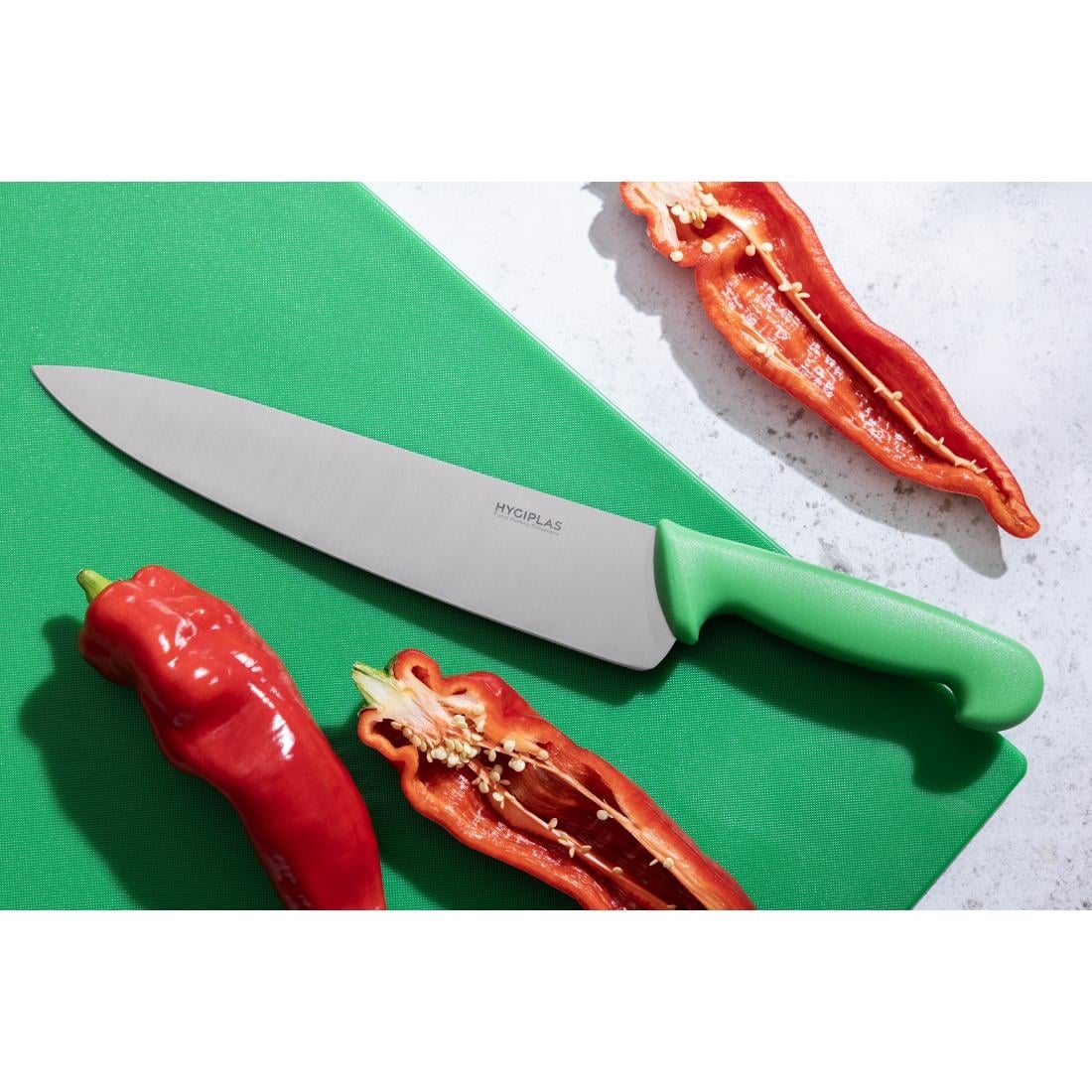 Hygiplas koksmes 25,5cm groen
