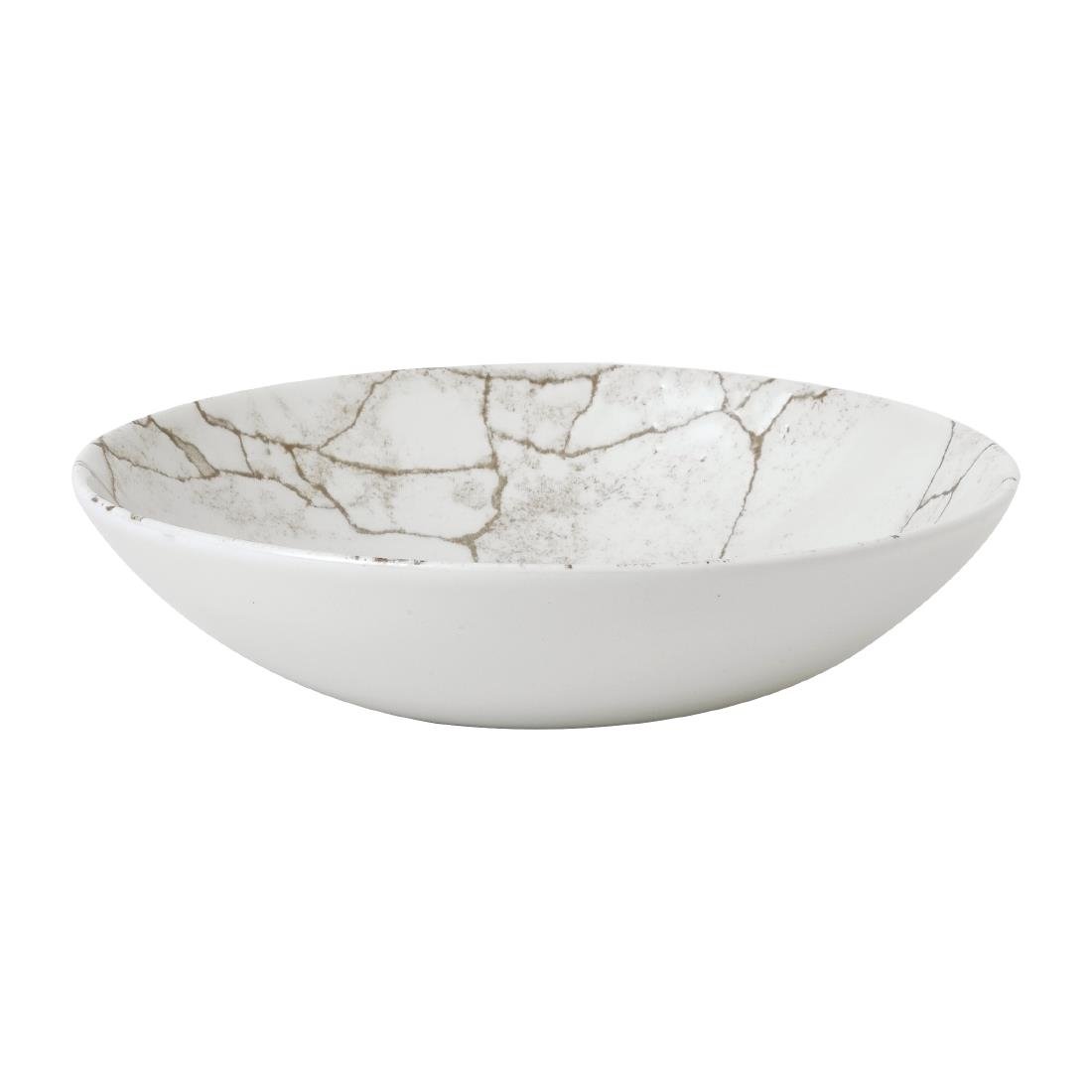Churchill Studio Prints Kintsugi Agaat Grey Schalen 182mm (Pak Van 12)