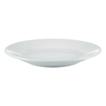Olympia Whiteware borden met brede rand 16,5cm (12 stuks)