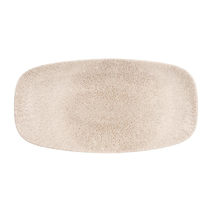 Churchill Raku Agate Grey Chefs Ovaal Bord 29.8 x 15.2cm (pak van 12)