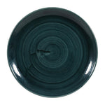 Churchill Stonecast Patina Rustic Teal Evolve Coupe Bord 28.6cm (pak van 12)