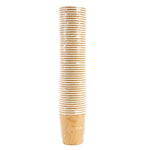 Fiesta Recyclable koffiebekers enkelwandig lichtbruin 23cl (1000 stuks)