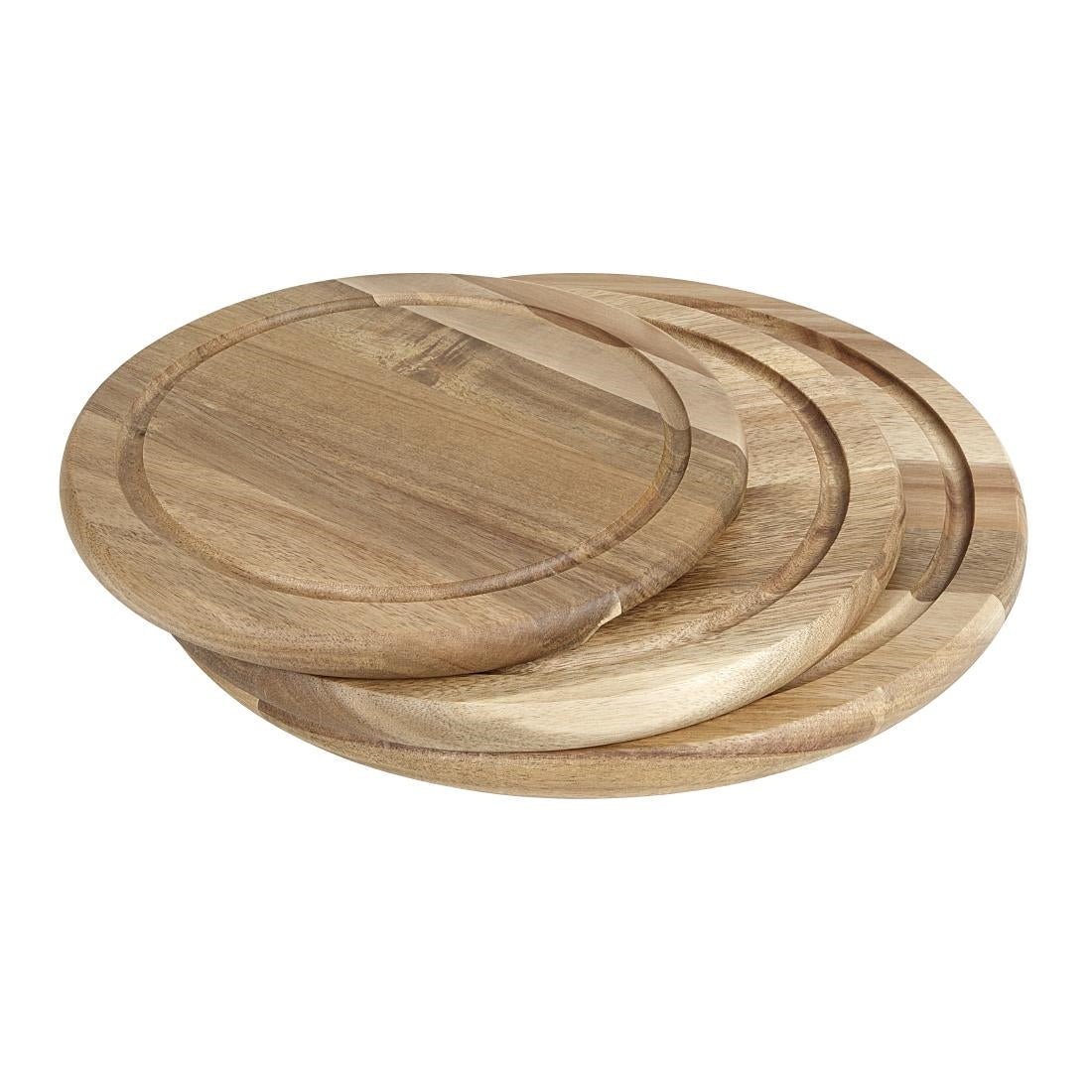 Olympia Rond Acacia Houten Bord Voor 280mm Koepel