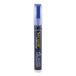 Securit Waterproof krijtstift (Glas + Krijtbord) in blauw met 2-6mm penpunt