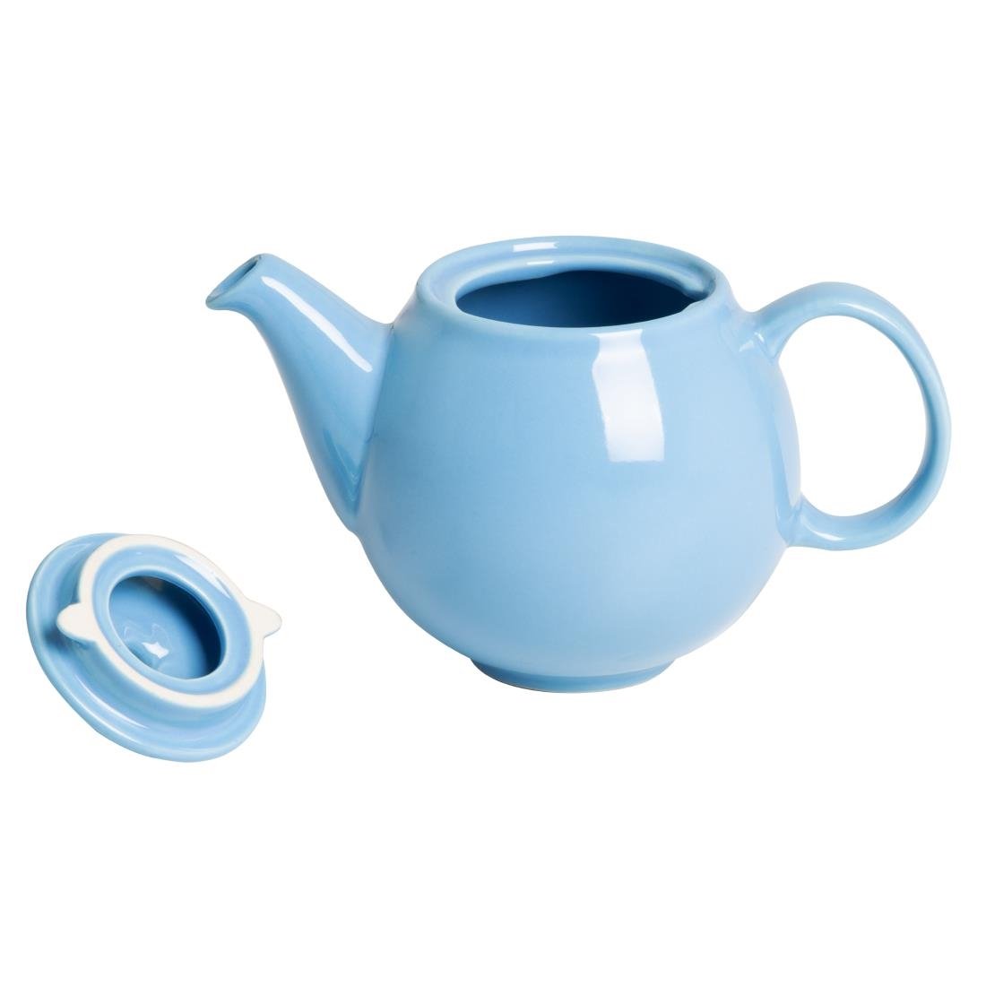 Olympia Café Theepot Blauw 450ml (2 stuks)