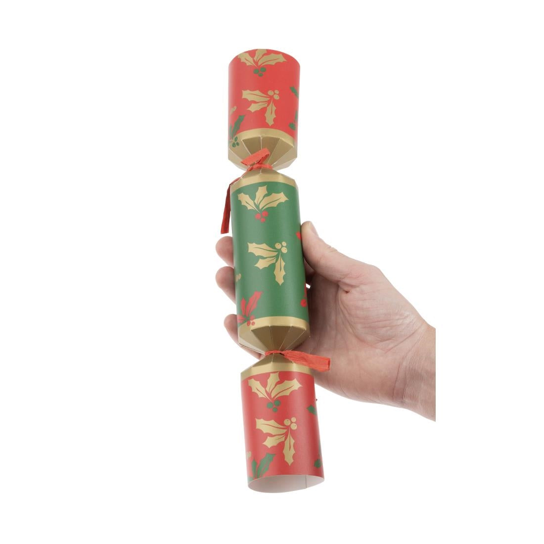 Fiesta Recycleerbare Plasticvrije Kerstcrackers 12" (Pak Van 25)