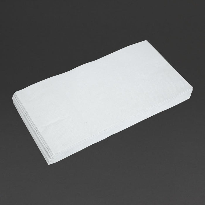 Tork papieren tafelkleed wit 90x90cm (25 stuks)