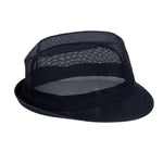 Trilby hoed donkerblauw S