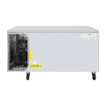 Polar U-serie 2-deurs counter met euronorm opslag 427L
