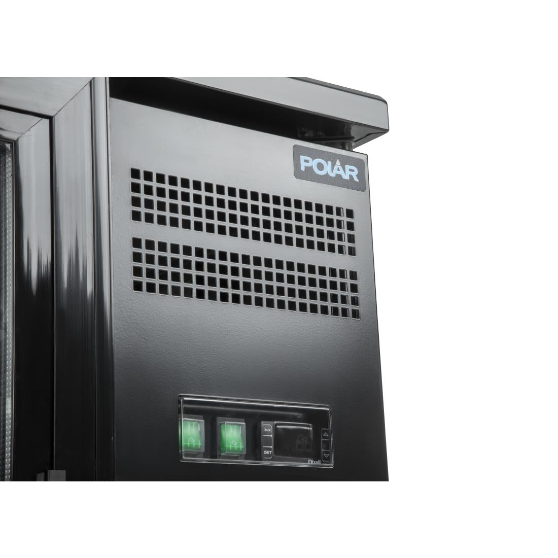 Polar U-serie bardisplay met 2 schuifdeuren