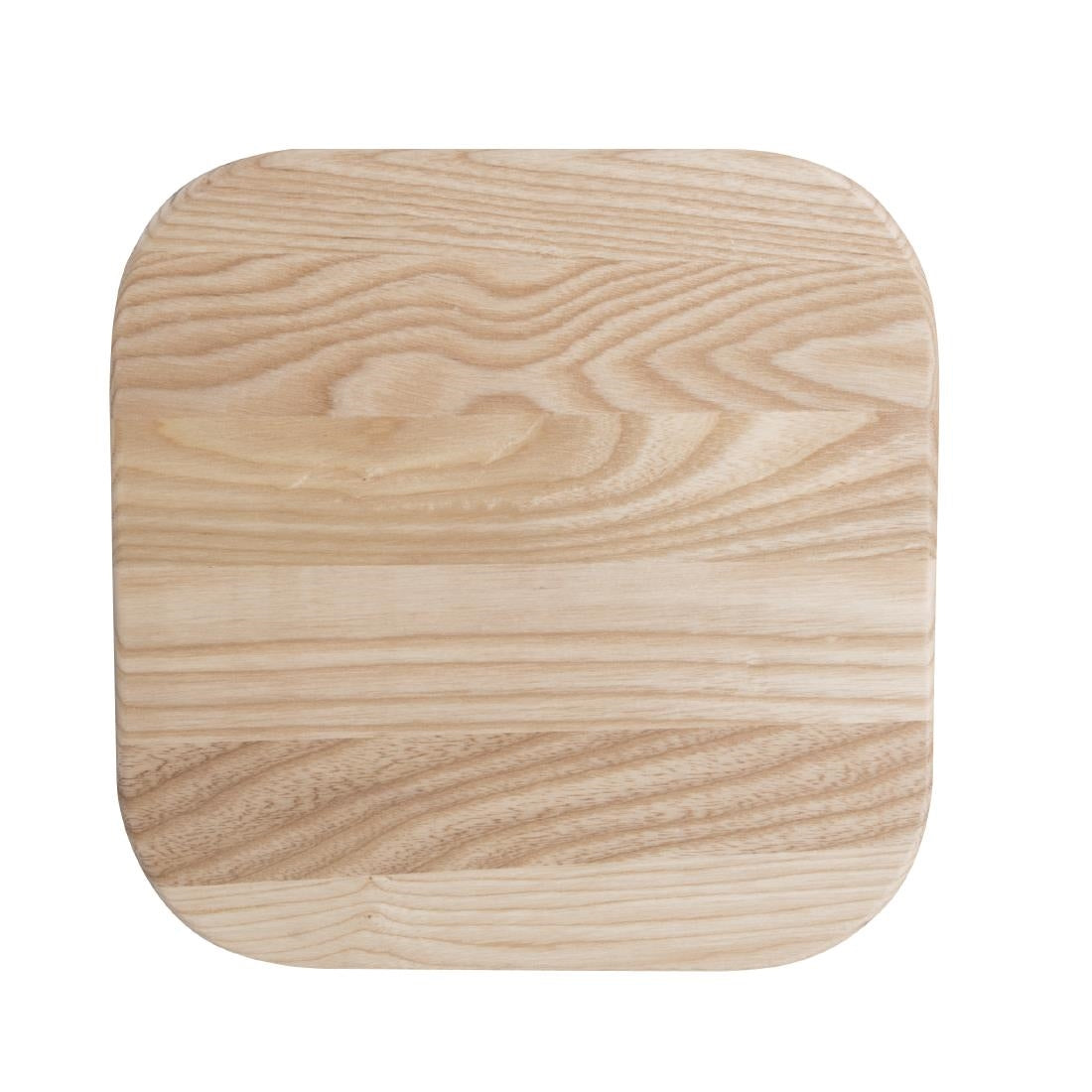 Bolero hoge gegalvaniseerd stalen kruk met houten zitting (4 stuks)