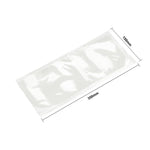 Vogue Composteerbare Gedrukte Vacuüm Sealer Zakjes 150x350mm (Pak Van 50)