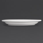 Olympia Whiteware borden met smalle rand 15cm (12 stuks)